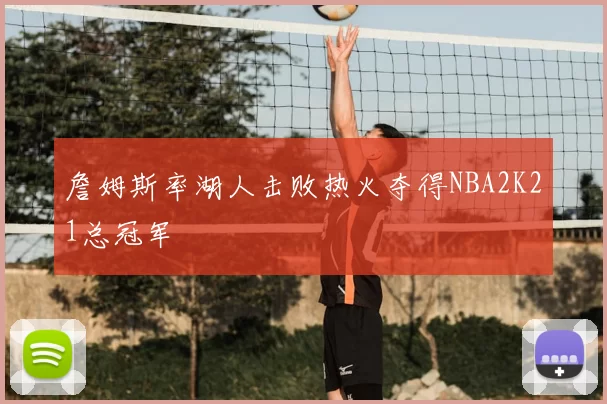 詹姆斯率湖人击败热火夺得NBA2K21总冠军