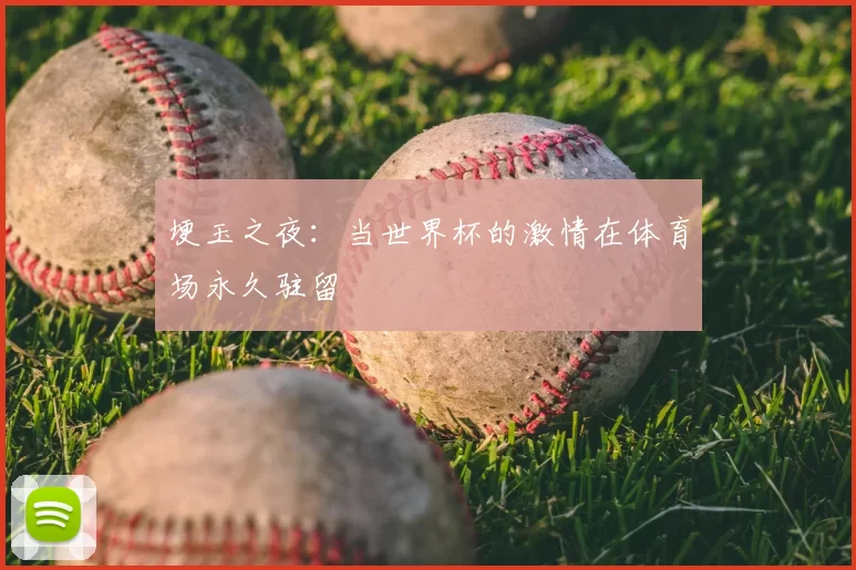 埂玉之夜:当世界杯的激情在体育场永久驻留